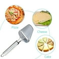 thumbnail image 4 of SIYTUAU Stainless Steel Cheese Slicer Suitable For Various Types Of Cheese Handheld Slicer Silver Non-Stick Coating Ideal For Kitchen Cooking Cheese Cutter, 4 of 7