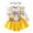 T01-Yellow, variant on Baby Girl Easter Dresses 18-24 Months Cute Bunny Tutu Dress Long Sleeve Ruffle Bowknot Skirt Outfits Spring Birthday Easter Rabbit Clothes Red 12-18 Months