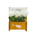thumbnail image 4 of LCXmlly Fake Bonsai Simulation Bonsai Realistic Looking No Watering 3head Rose Artificial Potted Plant, 4 of 6