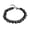 Black, variant on ‎555Jewelry Stainless Steel Disc & Bead Boho Bracelets for Women & Girls, Black