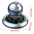 thumbnail image 3 of Danhjin A Aromatherapy Solar Car Car Perfume Long Lasting Rotating Basketball The Center Console The Car Table Decor, 3 of 3