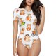 thumbnail image 1 of Fotbe Kawaii Shiba Dog Body de Mujer con Cuello Redondo y Mangas Cortas, Sin Mangas Ajustado, Suave, Cómodo y Básico-X-Large, 1 of 7