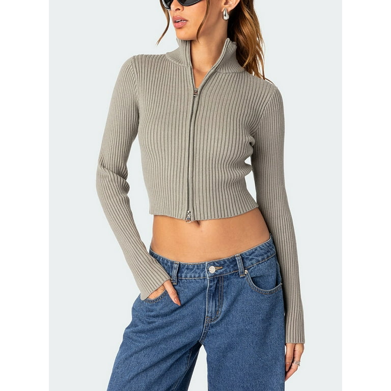 Crop top jumpers sale