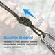 thumbnail image 4 of Cuerda Paracord Uxcell 330lb, 4mm 7 hebras, cordón de carrete para camping, hamaca, cuadrícula negra y blanca, 98 pies, 4 of 6