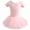 Pink, variant on Generic Toddler Kids Girls Short Sleeve Sheer Mesh Ballet Leotard Dance Tutus Dancewear Gymnastics Costume for 2-16Years