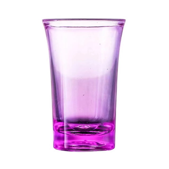 Dusknt Clearance Sale! Colorful Bullet Glass Purple, 1X Color Bullet Wine Glass