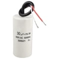 thumbnail image 2 of 3X 2 Cable Alambrado 30uF 450VAC 50/60Hz CBB60 Condensador de Funcionamiento de Arranque del Motor, 2 of 3