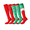Red Green, variant on 6 Pairs Christmas Copper Compression Socks for Women & Men Circulation 15-20 mmhg - Better Blood Flow, Swelling, Best Support for Medical, Running, Nursing