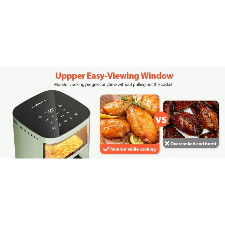 Kitchen Elite AF8243WSS 8qt Air Fryer with Window / BrandsMart USA