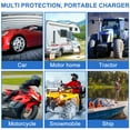 thumbnail image 3 of 12V Solar Panel Kit IP65 Waterproof Portable Trickle Charger High Efficiency Car Battery (black ), 3 of 7