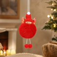 thumbnail image 2 of 2026 Christmas Home Party Decoration Christmas Ornaments Faux Doll Hanging Decorations Knit Hat Winged Pendants For Christmas Tree Home Holiday Decor Christmas Celebration Party Supplies, 2 of 7