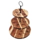 thumbnail image 5 of Soporte de madera para huevos de 3 niveles, para mesa de postres, ahorra espacio negro, 5 of 9