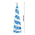 thumbnail image 2 of 5FT Christmas Tree Decorations Indoor,Artificial Christmas Tree Skinny Christmas Trees Or Christmas Home Room Apartment Decor, 2 of 2