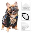 thumbnail image 3 of Zufioo Scooby-Doo Print Pet Hooded Sweatshirt, Suitable for Small Dogs Pet Hoodie Clothes-X-Large, 3 of 7
