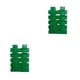 thumbnail image 4 of Moyic Abrazadera para túnel 10X, Clips para barra de Clip para invernadero, estante de extensión de larga duración, cubierta Verde 16 mm 2piezas, 4 of 6