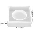 thumbnail image 2 of Resin Casting Mold Square Shaped DIY Ashtray Mold Silicone Mold Craft Mold, 2 of 9