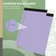 thumbnail image 4 of Cuadernos A4 con páginas perforadas para rasgar fácilmente, paquete de 4 blocs de notas rayados, ideales para estudiantes y para tomar notas en la oficina. Aestivo | Morado | AESTIVO, 4 of 7