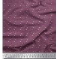 thumbnail image 1 of Soimoi Japan Crepe Satin Fabric Geometric Shirting Printed Craft Fabric by The Yard 42 Inch Wide, 1 of 1