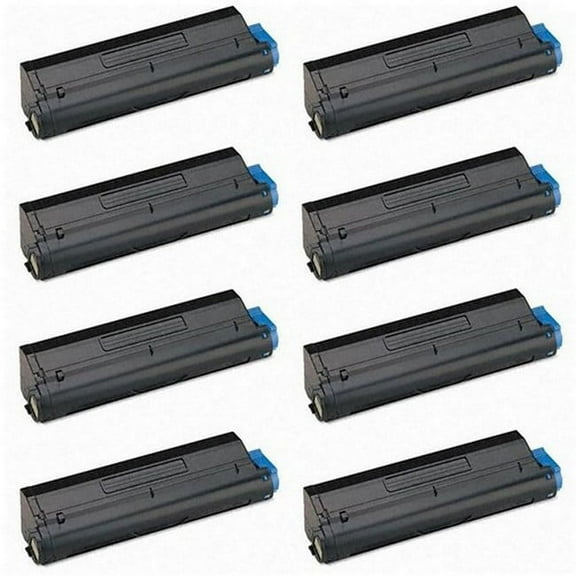 PrinterDash Compatible Replacement for OKI43979202_8PK - Black