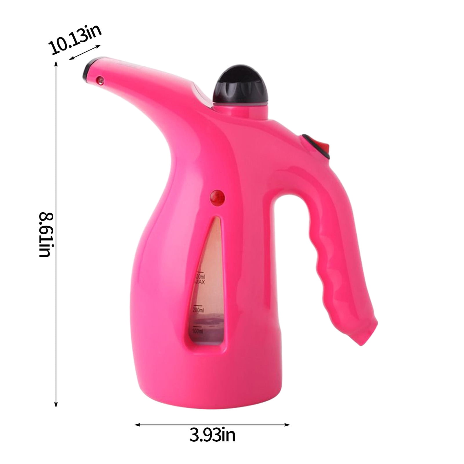 pvdgvd Universal Clothes Steamer, Handheld with Vertical Ironing & Round Brush, Fast Ironing for All Fabrics, Portable for Home Travel, Prevents Scalding & Efficient