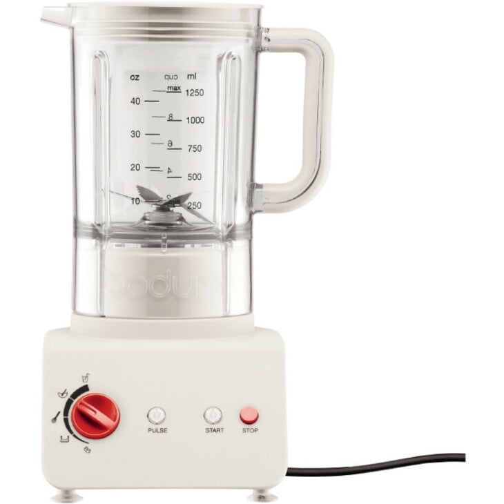 Bodum BISTRO Electric Blender Stick with Accessories Off White