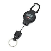 KEY-BAK Quik-Connect Key Management Removable and Retractable Keychain, 6 Key Carabiner