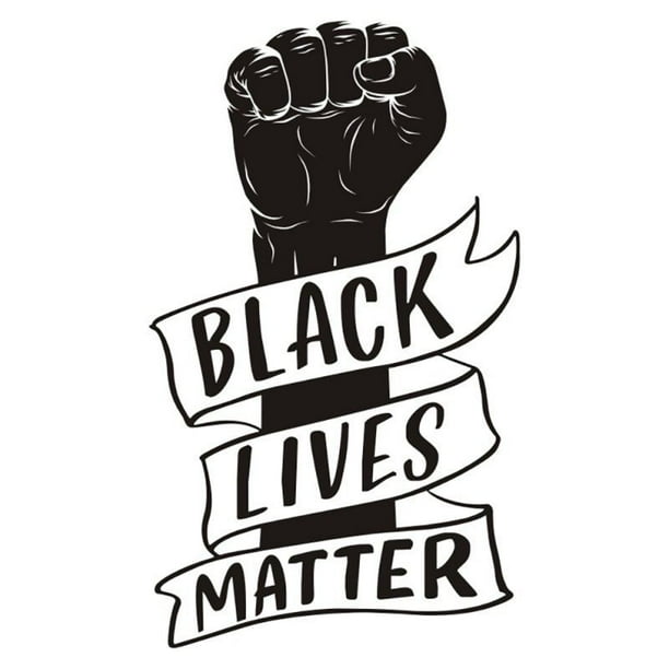zuiguangbao creative print black lives matter waterproof stickers for car laptop window remove pvc stickers walmart com