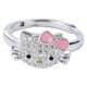 thumbnail image 2 of Sanrio-anillos de Hello Kitty para mujer, joyería de dibujos animados de Anime, Kitty Cinnamoroll, encanto de apertura ajustable, regalos para estudiantes, 2 of 4