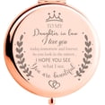thumbnail image 1 of Espejo compacto para nuera de Soulpetals, oro rosa, 2.5 pulgadas, 1 of 6