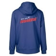 thumbnail image 3 of Men's Levelwear Blue New York Rangers Podium Insignia Core Pullover Hoodie, 3 of 3