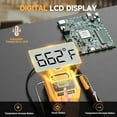thumbnail image 4 of Estación de Soldadura Inalámbrica para Dewalt Batería Máxima de 20V - Estación de Hierro de Soldadura Eléctrica con Pantalla LCD Digital, Calentamiento Rápido, Estación de Soldadura para Bricolaje..., 4 of 8