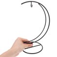 thumbnail image 4 of Iron Ornament Display Stand for Decoration Black Strong and Durable 7 Inch, 4 of 8