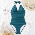 thumbnail image 1 of Traje de baño de una pieza Traje de baño sin espalda conservador sin espalda Talla XL, 1 of 2