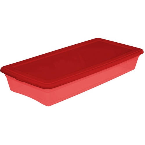 Sterilite 10.25Gallon (41Quart) Underbed Storage Box