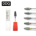 thumbnail image 2 of Nueva broca de carburo de tungsteno para uñas, cortador de fresado para manicura, lima de uñas eléctrica de 3/32 ", elimina el esmalte de Gel, equipo de Arte de uñas, 2 of 5