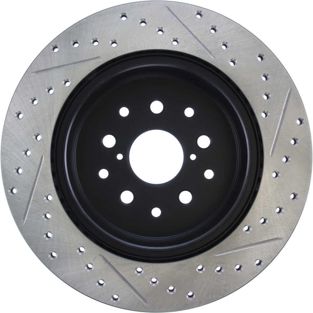 StopTech 5/93-98 Toyota Supra Right Rear Slotted & Drilled Rotor Fits select: 1994-1996 TOYOTA SUPRA SPORT ROOF, 1997 TOYOTA SUPRA SPORT ROOF LIMITED