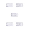 thumbnail image 3 of Ruiboury Toe Nail Tips Wear-resistant Classic Different Colors High-ranking New-style Exquisite Appearance Fake Sticker Transparent Color 5Set, 3 of 6