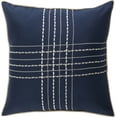 thumbnail image 5 of Nanshing Vina 7 Piece Contemporary Striped Comforter Set, Navy, California King, 5 of 8