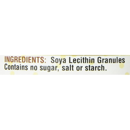 Fearn Naturally Great Taste Lecithin Granules, Unsaturated Fatty Acid, 16oz