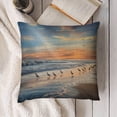 thumbnail image 4 of birds sunset beachlinen throw pillowcase decoration pillowcase gifting preferred 24x24 inch cushion cover 2 sets sofa pillowcase sofa bedroom living room car, 4 of 4