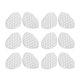 thumbnail image 1 of 6 pares de inserciones en el antepié almohadillas metatarsianas transparentes de silicona almohadillas suaves con puntos de masaje, 1 of 8