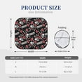 thumbnail image 3 of Bingfone Vintage Skull Casino Windshield Sun Shade 2-Piece Foldable Car Front Window Sunshade for Most Sedans SUV Truck-Large, 3 of 7