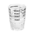 thumbnail image 4 of Thickened Graduated Glass Oz Ounce Cup Measuring Cup Shot Glasses, 4 of 4