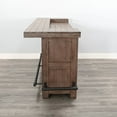 thumbnail image 3 of Sunny Designs 80" Traditional Wood Home Bar, 3 of 4