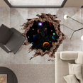 thumbnail image 1 of Decoración del piso brillar 3D estereoscópica luna estrellada PVC Grande, 1 of 5