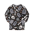 thumbnail image 6 of Leey-World Halloween Pjs Toddler Girl Baby 2-piece Pajamas Toddler Boys and Girls Halloween Pjs Toddler Long Sleeve Jammies Kids Sleepwear, 6 of 9