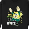 thumbnail image 3 of SpongeBob SquarePants - Bikini Bottom Beware - Men's Crew Neck Fleece Pullover, 3 of 6