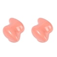thumbnail image 1 of relayinert 2pcs/set Wardrobe Door Handles With Moisturizing Texture Cute Comfortable Grip Single Hole Handles Lightning Pink, 1 of 6