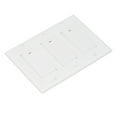 thumbnail image 1 of Smart WiFi Switch, Capacitive Touch PC Smart Wall Light Switch AC100~240 Scratch Resistant Glass Panel Customize Schedule 3 Gang  for Home, 1 of 7