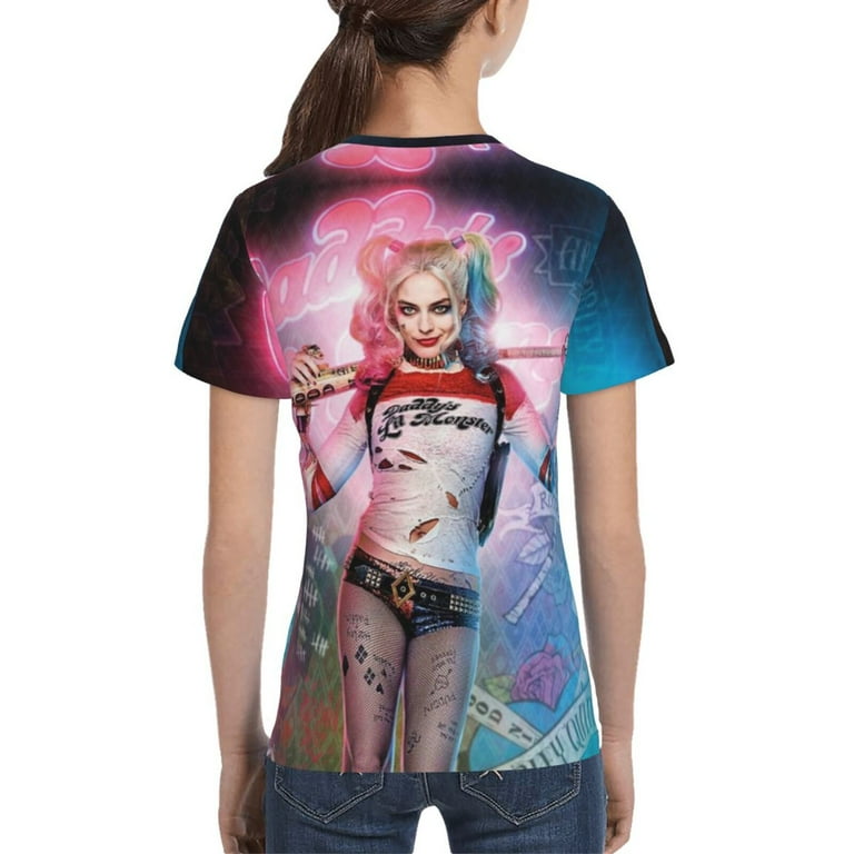 Suicide Squad Harley Quinn Youth Unisex T-Shirt Crewneck